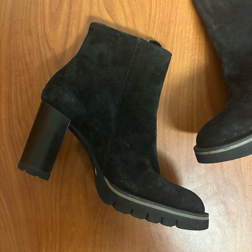 Paul Green Black Ankle Boots - Picture 6 of 12